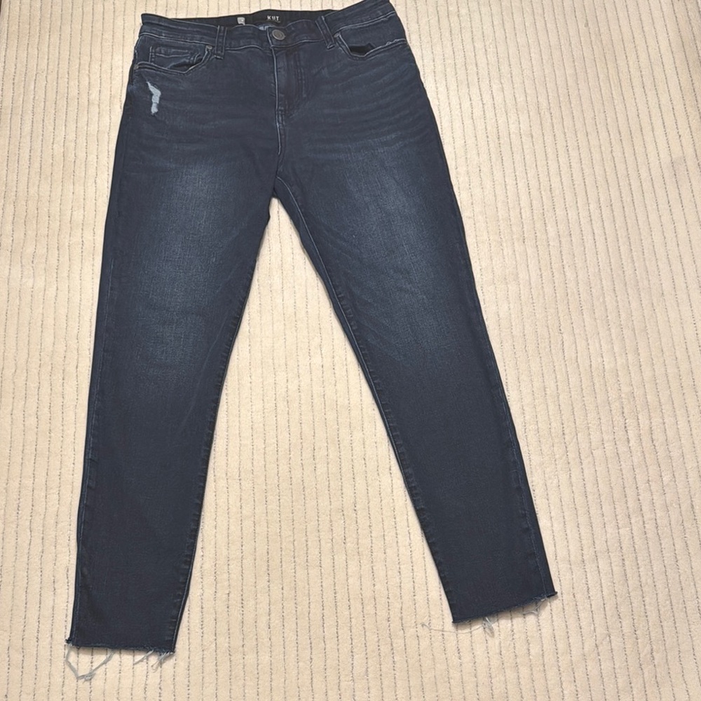 KUT from the Kloth Women's Dark Blue Jeans